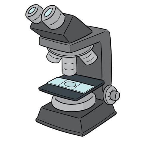 Premium Vector Vector Of Microscope