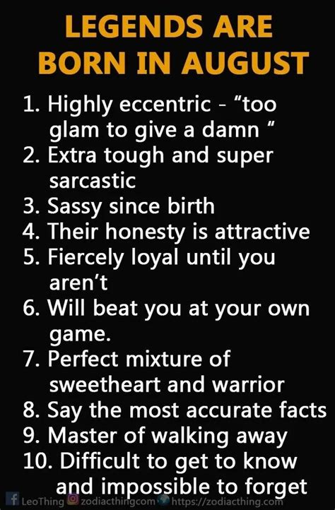 However, the earthy energy that virgo brings to the table allows someone born on this cusp to share their thoughts. I always say the most accurate facts! | Leo zodiac facts ...
