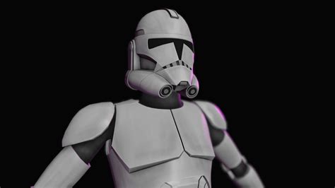 Phase 2 Animated Clone Trooper Armor 3d Model 3d Prin