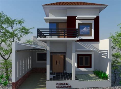 Kali ni kami update projek dalam website kami dalam english. Gambar Teras dan Balkon Rumah Bertingkat | Desain rumah 2 ...