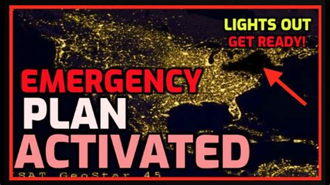 Emergency Blackout Plan Activated Military Warns Communications