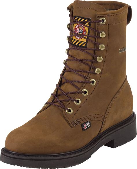 Its unique golden copper exterior has a unique hue and is exclusively crafted from our quality leather that offers durability for extended wear. Lyst - Justin Boots Justin Aged Bark Lace Up Waterproof ...