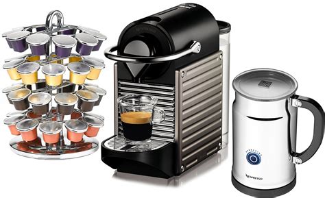 Buy Nespresso C60 Pixie Electric Titan Automatic Espresso Machine With