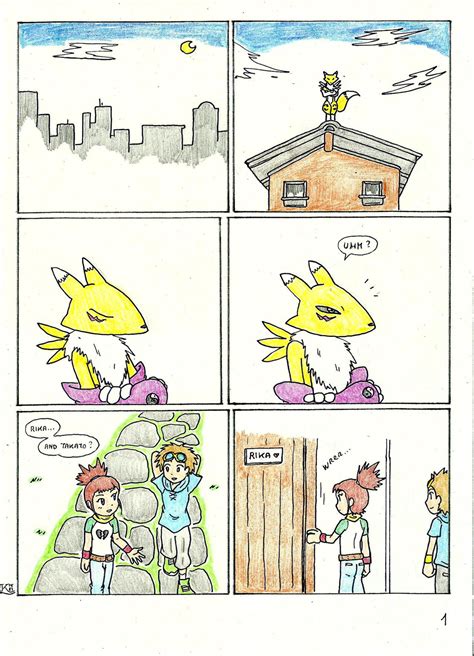 Commission - Renamon's punishment pag.1 by KingNanamine87 on DeviantArt