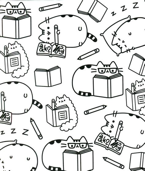 In 2013, friskies asserted that 15 percent of internet traffic is kitten and. Pusheen Coloring Book Pusheen Pusheen the Cat | Pusheen ...