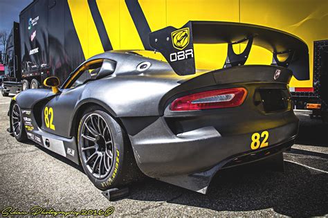 Crazy Carbon Fiber Body Kit On Black Dodge Viper — Gallery