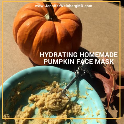 Homemade Hydrating Pumpkin Face Mask Diy Natural Beauty Dr Jennifer L
