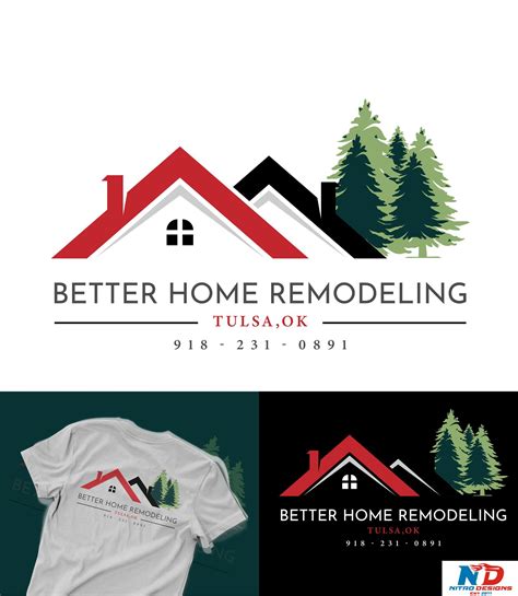 Better Home Remodeling Logo Design Nitro Designs