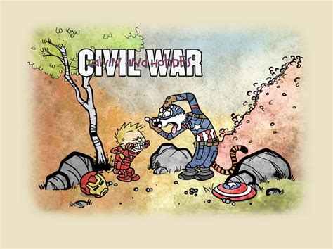 Calvin And Hobbes Civil War By Jefferson Apgar On Deviantart