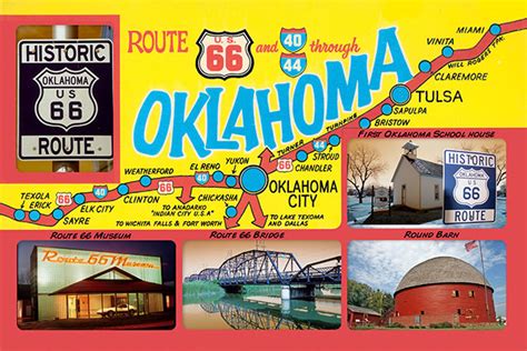 Acquiesce Genealogie Satz Route 66 Oklahoma Map Ausführung Destillieren