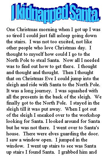 Santa Stories 2005