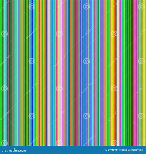 Multicolored Vertical Line Pattern Background Stock Vector