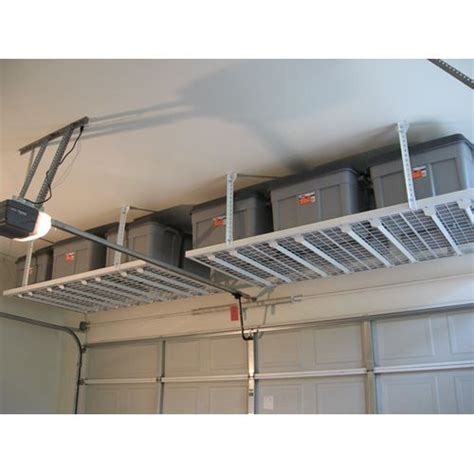 If you are eager to get a durable garage ceiling storage, you need to check this one out. DIY Garage Storage - Overhead Storage 4x8 | Diy garage ...