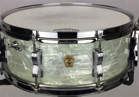 Ludwig 1960s Super Classic Snare Drum White Marine Pearl