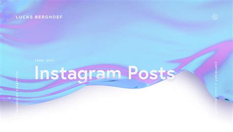Instagram Posts 2017 On Behance