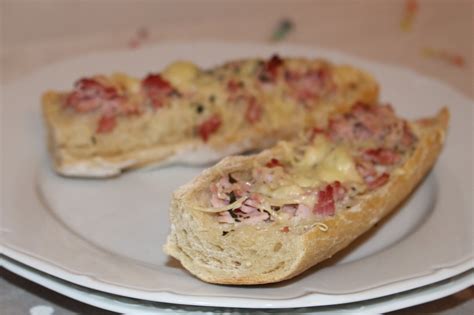 TARTINES JAMBON CUIT FROMAGE