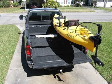 Learn how to do just about everything at ehow. Low profile kayak rack for a truck DIY part 2 - YouTube