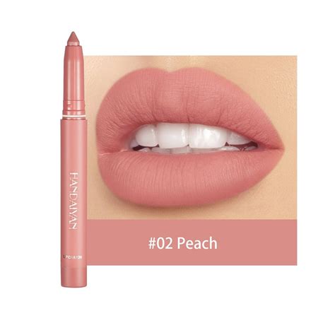 12 color handaiyan rotating sharpenable matte lipstick pencils buy 2 get 1 free