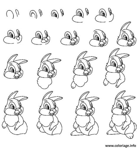Unique coloriage de noel mignon marcorandazzome. Coloriage dessin facile lapin - JeColorie.com