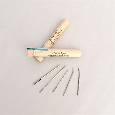 Darning Needles For Knitters Set Of Knitted Bee Visible Mending Knitters