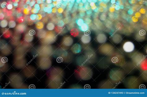 Abstraction Bokeh From Zoom Lights To Decrease Stock Image Image Of