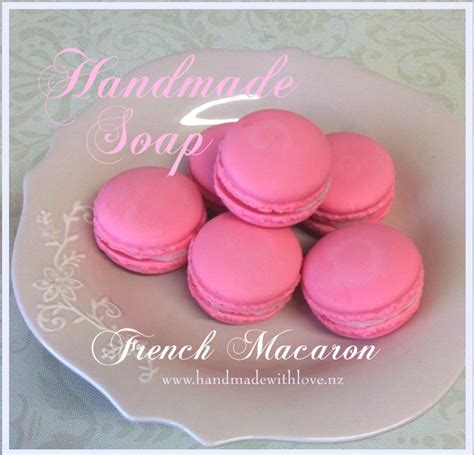 Handmade Novelty Soap French Macaron Handmade With Love