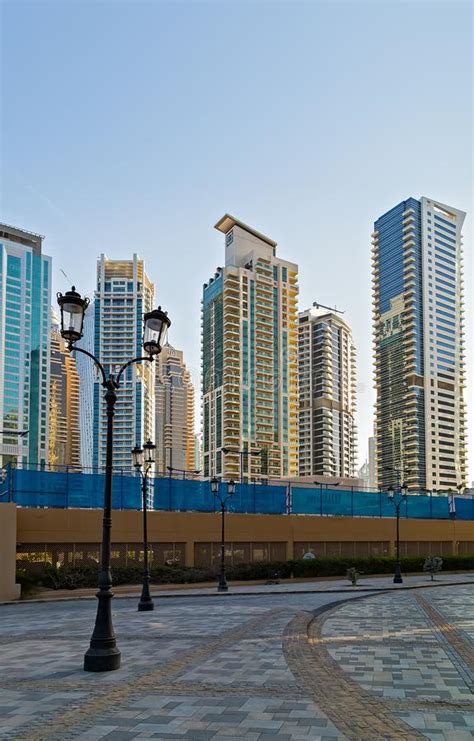 Modern Buildings In Dubai Skyscrapers Architecture Desert