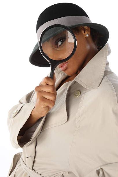 Best Women Magnifying Glass Spy Detective Stock Photos Pictures