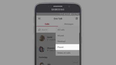 And it won't alert me when i have a voicemail so i have to call in several times a day and waste my time going through the prompts. One Talk Android Mobile App Tour | Verizon