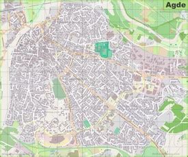 Agde Maps France Discover Agde With Detailed Maps