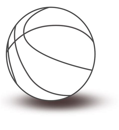 Basketball Black And White Black And White Basketball Pictures Clipart