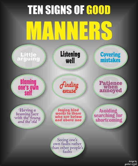 Good Manners Good Manners Quotes Manners Quotes Good Manners