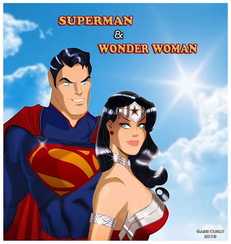 Free Download Superman And Wonder Woman The New 52 By Gabecurly On