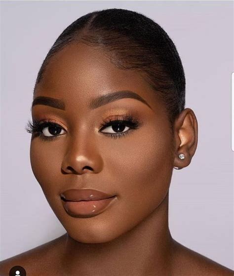 natural makeup for black women photos