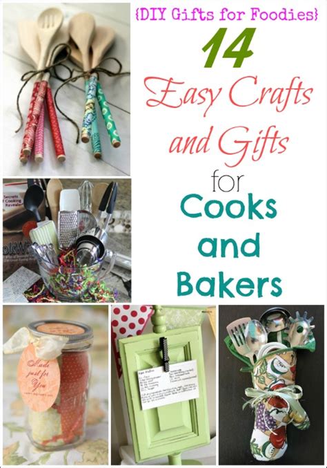 14 Easy Crafts And Ts For Cooks And Bakers Diy Ts For Foodies