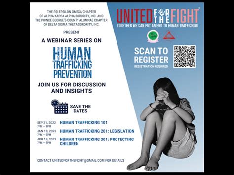 A Webinar Series On Human Trafficking Prevention The Bowie Sun