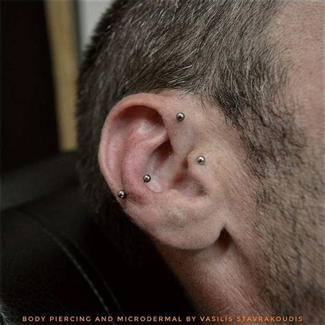 Ear Piercing Types Men