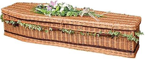 Uk Wicker Coffin