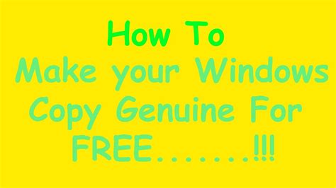 Upgrade your windows 7 free home, professional, ultimate os to genuine os version by using the working windows anytime upgrade key 2021. How To Make Your Windows 7 Ultimate Copy Genuine Using CMD For FREE..........!!! FULL HD - YouTube