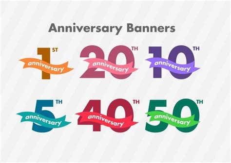 Anniversary Vector Art Icons And Graphics For Free Download