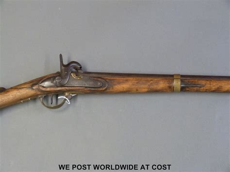 Russian 1839 Tula Percussion Musket Converted From Flintlock With Lock