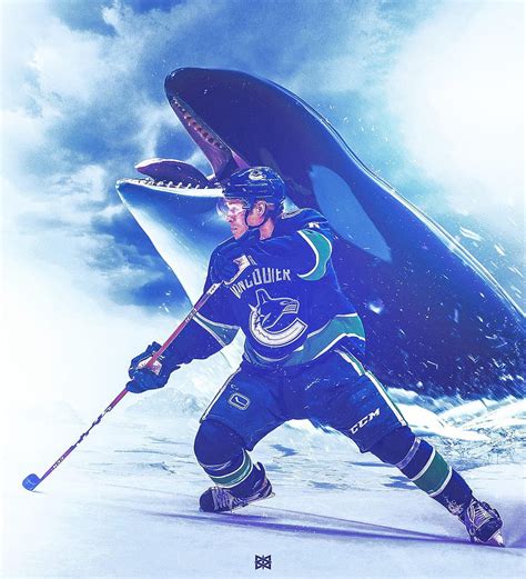 A Pretty Cool Boeser By Benlueckdesigns On Twitter R Canucks Brock Boeser Hd Phone Wallpaper