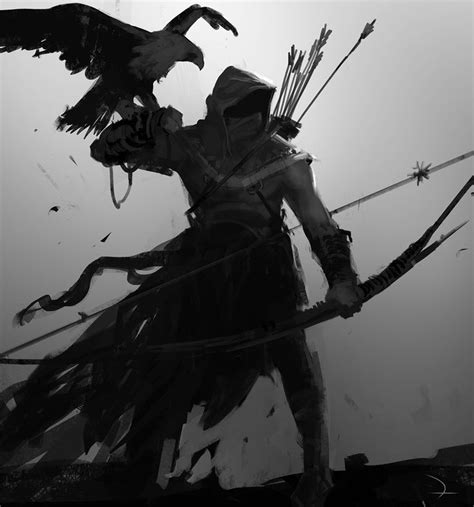 The Art Of Assassins Creed Origins Ninja Art Fantasy Artwork Dark