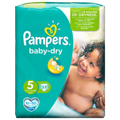 Pampers Junior Nappies Carry Pack 23pk Size 4 Baby Bandm