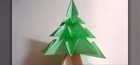 How To Fold A Simple Origami Christmas Tree Christmas Ideas
