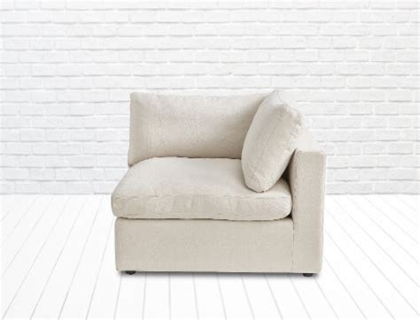 kaelynn linen modular right arm sofa seat cream white 1 kroger