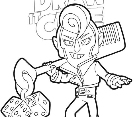 See more ideas about kolorowanki, darmowe kolorowanki, kolorowanka. Kolorowanki Do Druku Brawl Stars Jacky | Kolorowanki Do Druku