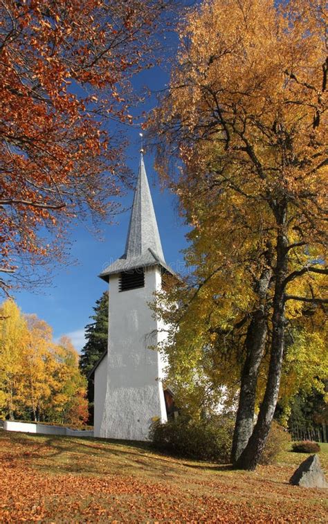 Church In The Autumn Stock Photo Image Of Fall Landmark 22060360