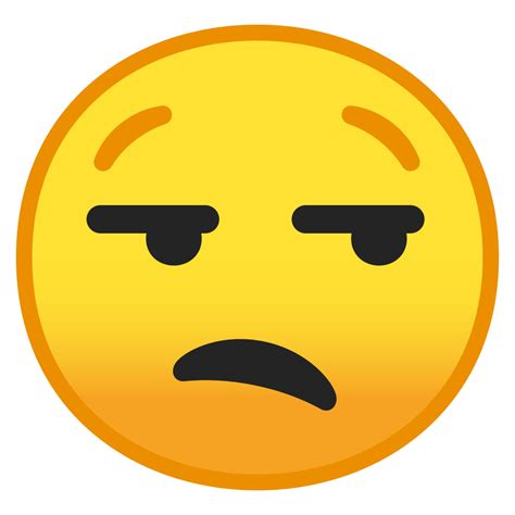 Unamused Emoji Unamused Face Emoji Curtiselephunk