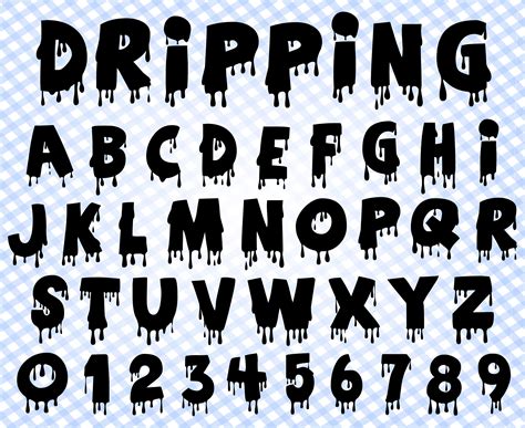 Dripping Font Svg Dripping Letters Alphabet Svg Cloud Publiplast Net My Xxx Hot Girl